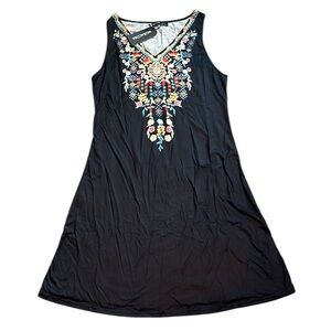 NORACORA | NWT Sleeveless Dress with Floral Design